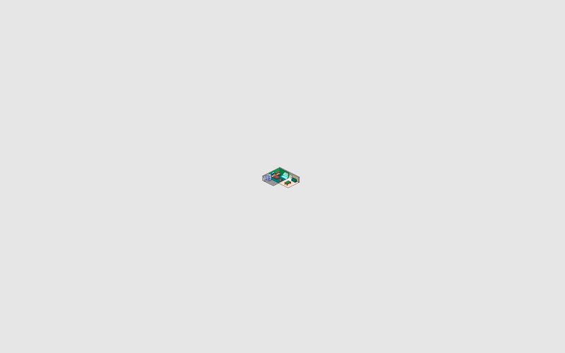 isometric room layout