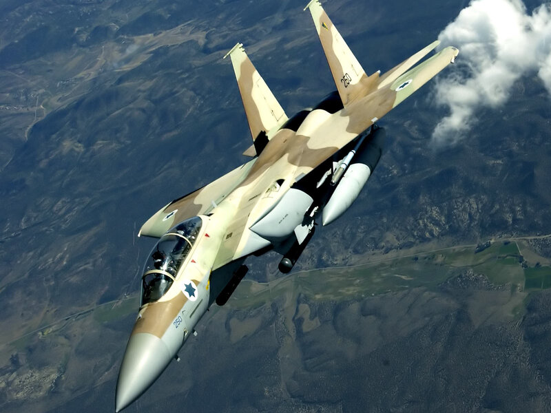 Israeli Air Force F-15 fighter jet
