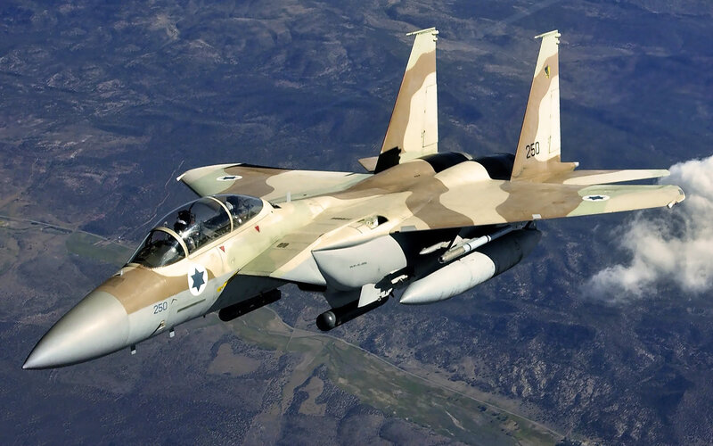 Israeli Air Force Jet — Tan