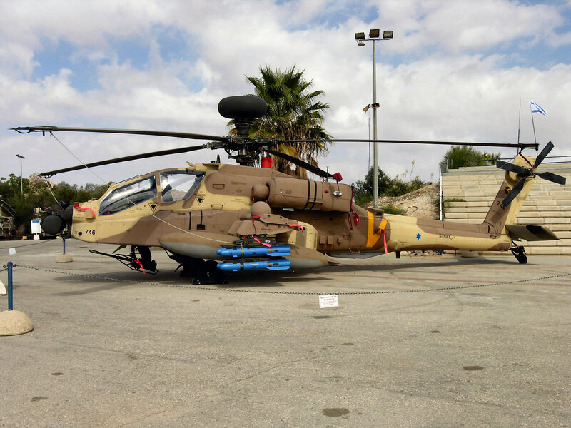 Israeli Apache Helicopter