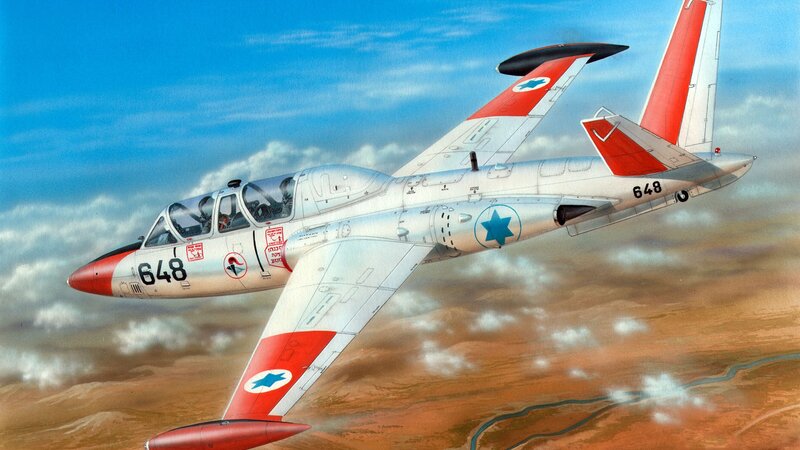 Israeli Jet in Flight