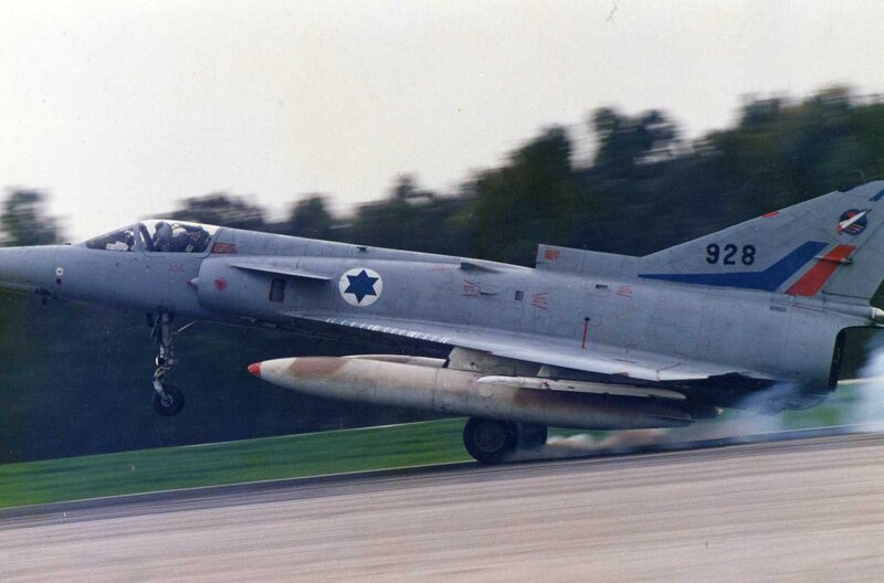 Israeli Jet Taking Off