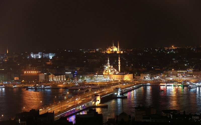 Istanbul at night