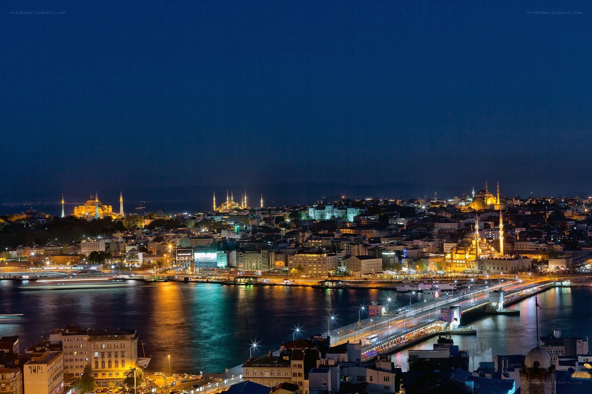 Istanbul at night