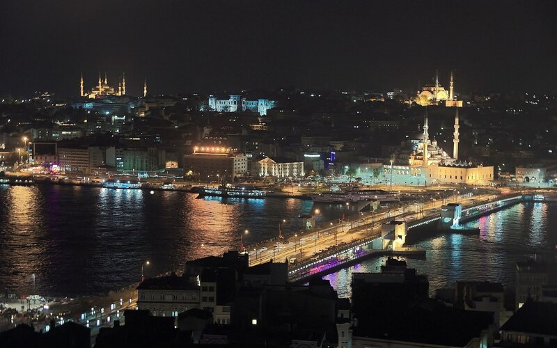 Istanbul at night