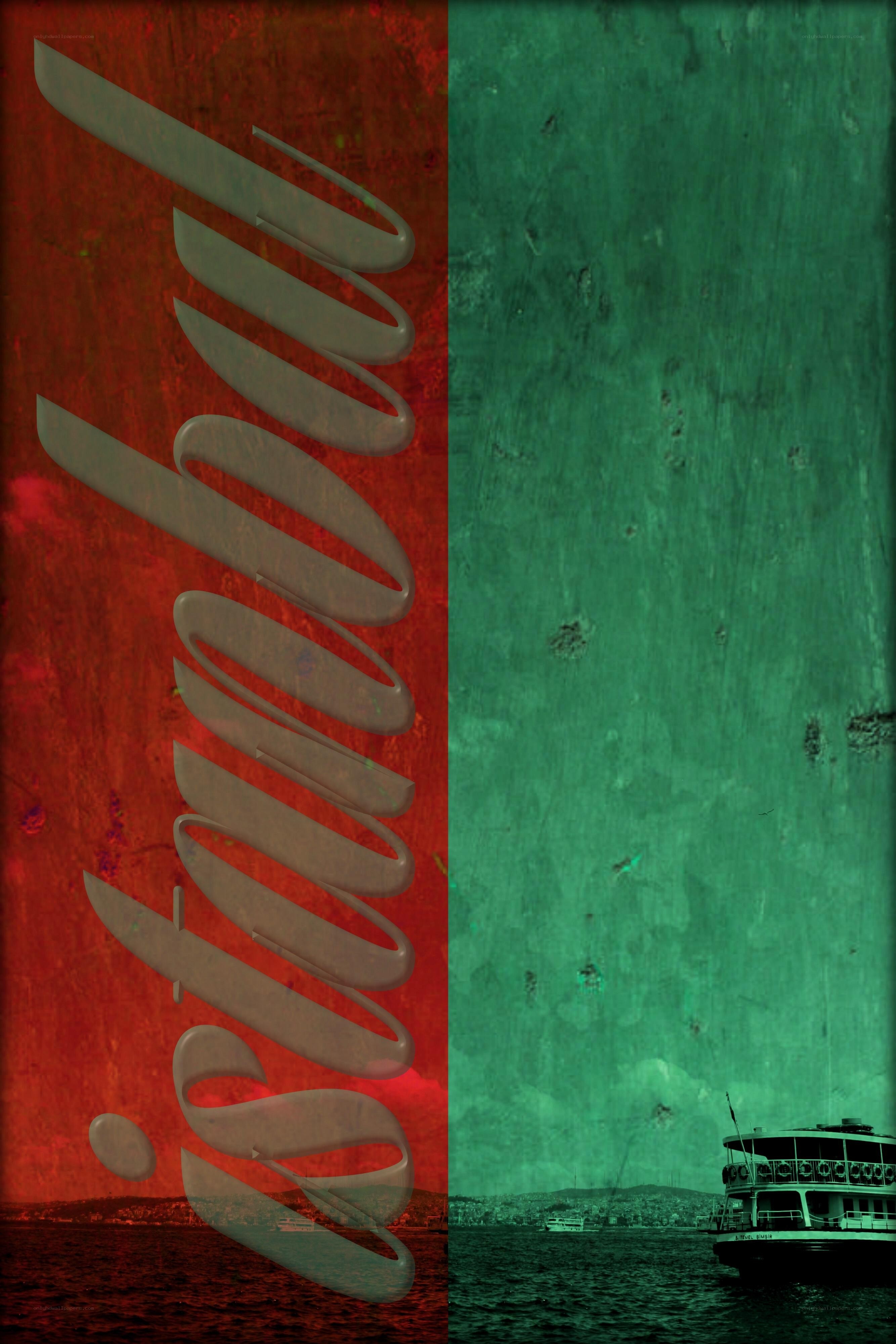 Istanbul cityscape poster