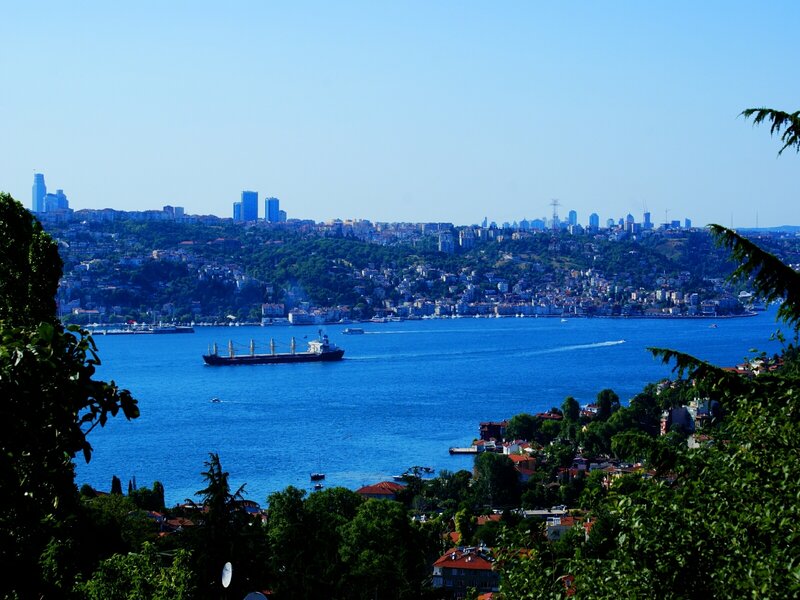 Istanbul cityscape view