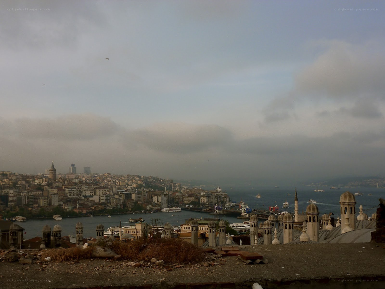 Istanbul cityscape view