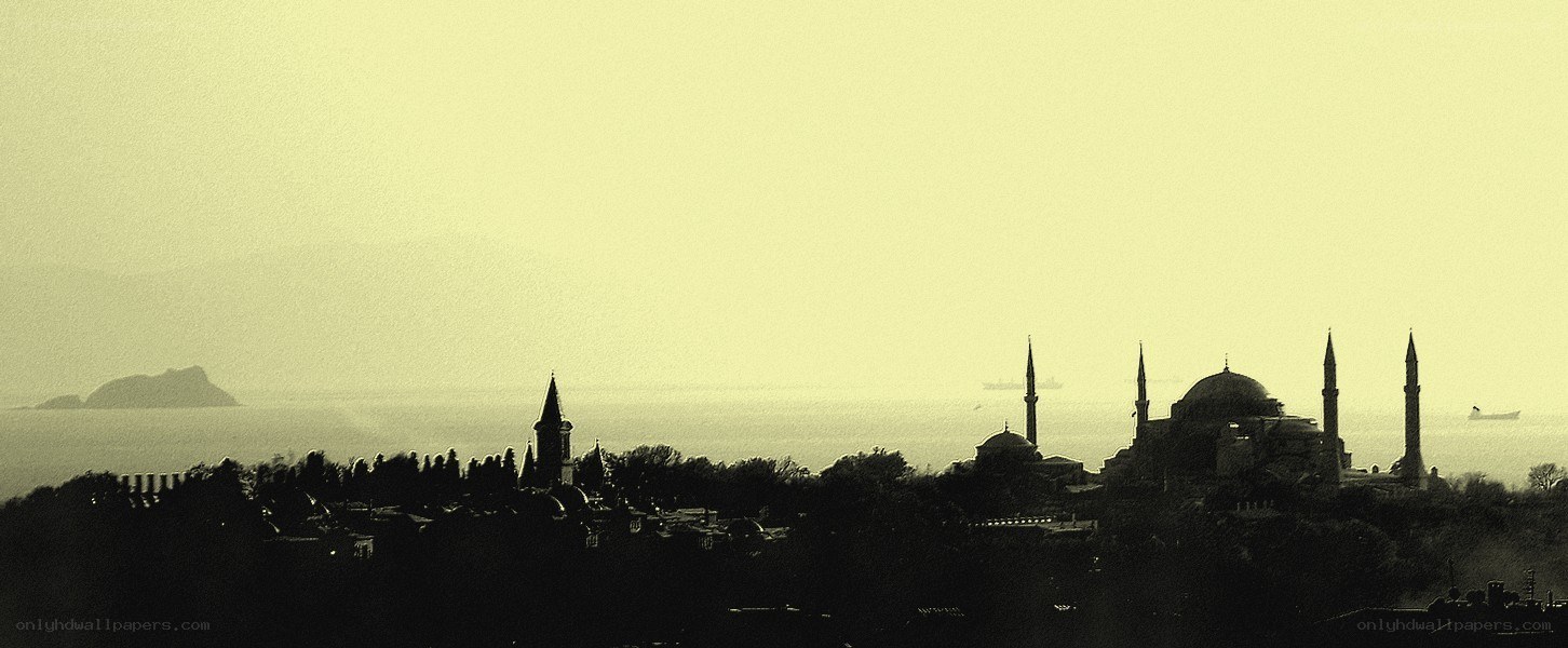 Istanbul skyline at dawn