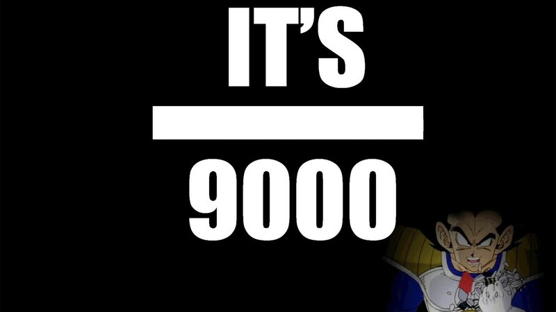It's 9000 meme