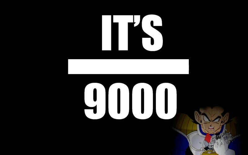 It's 9000
