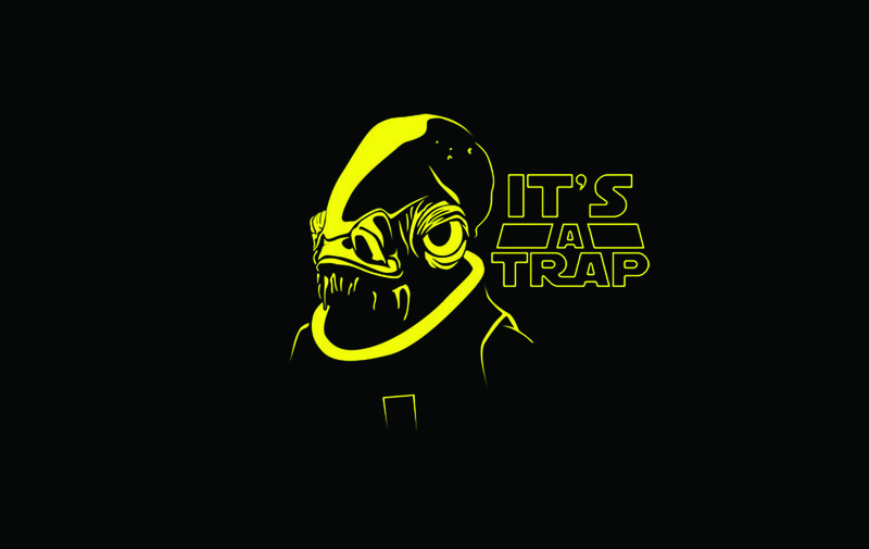 It's a Trap graphic