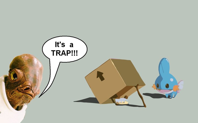 It's a trap meme