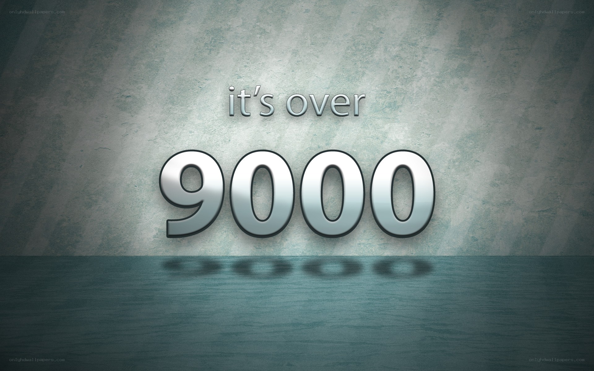 it's over 9000