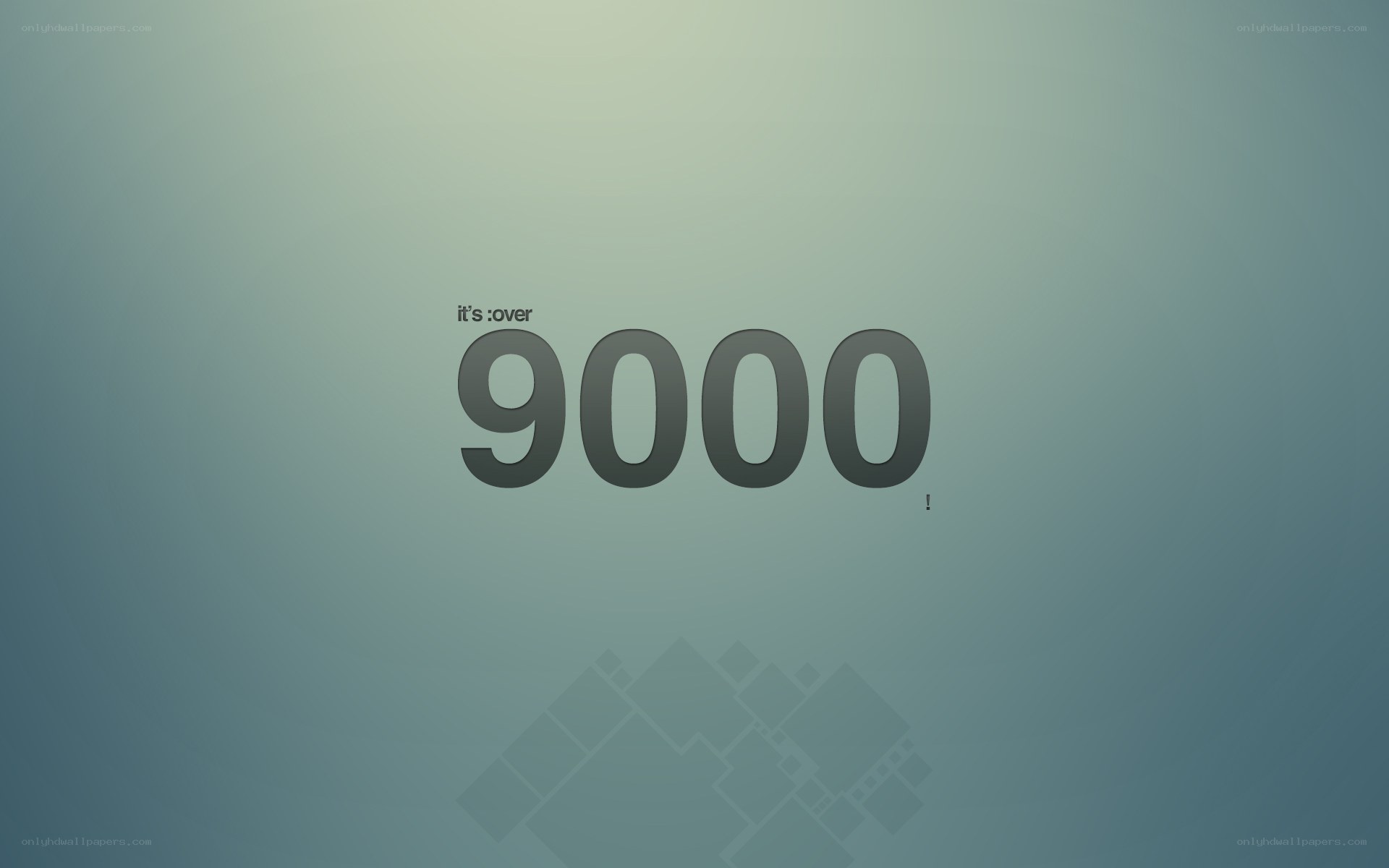 it's over 9000