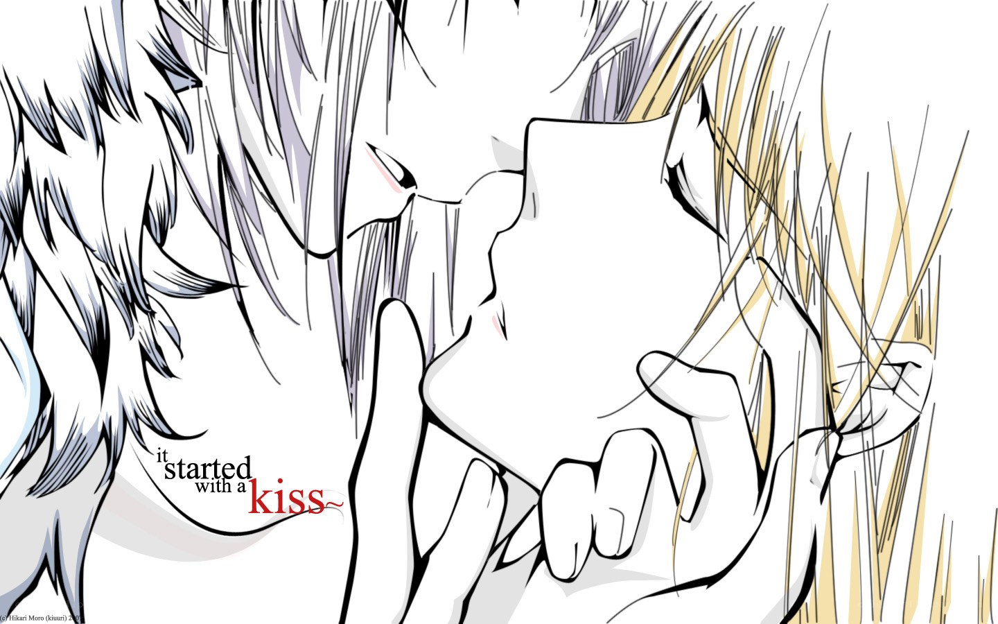 it started with a kiss