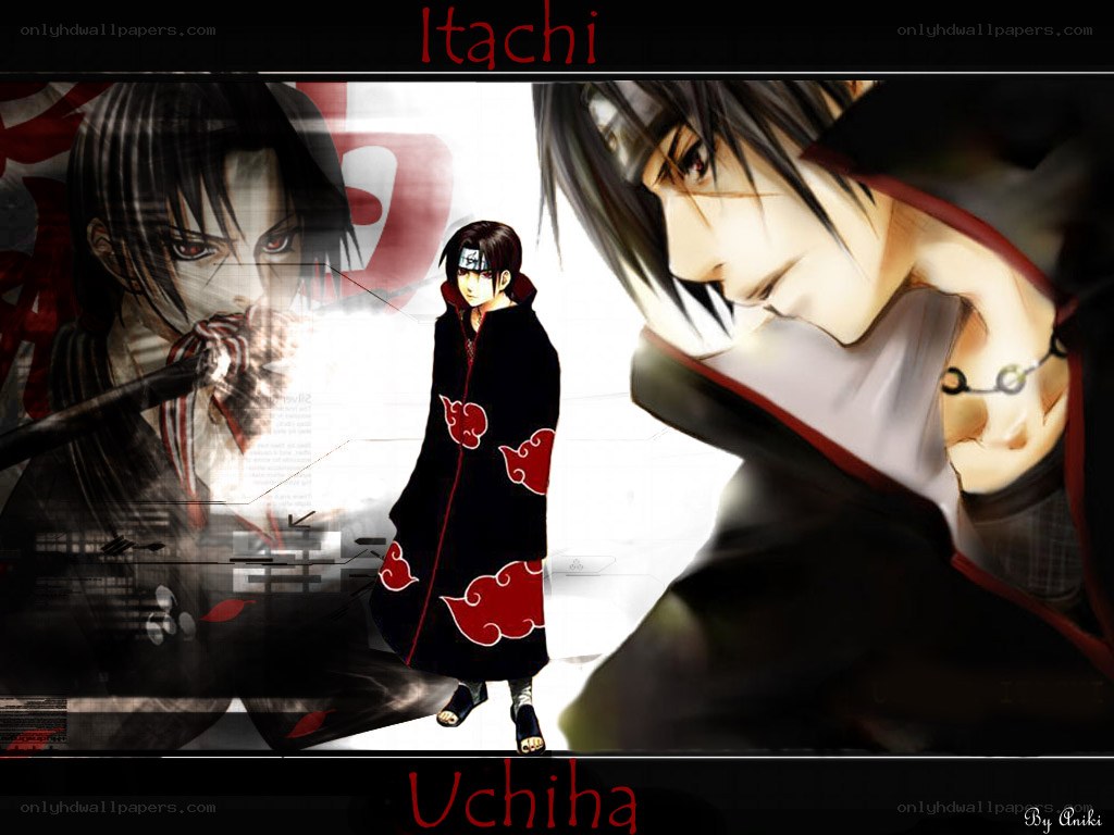 Itachi Uchiha anime art