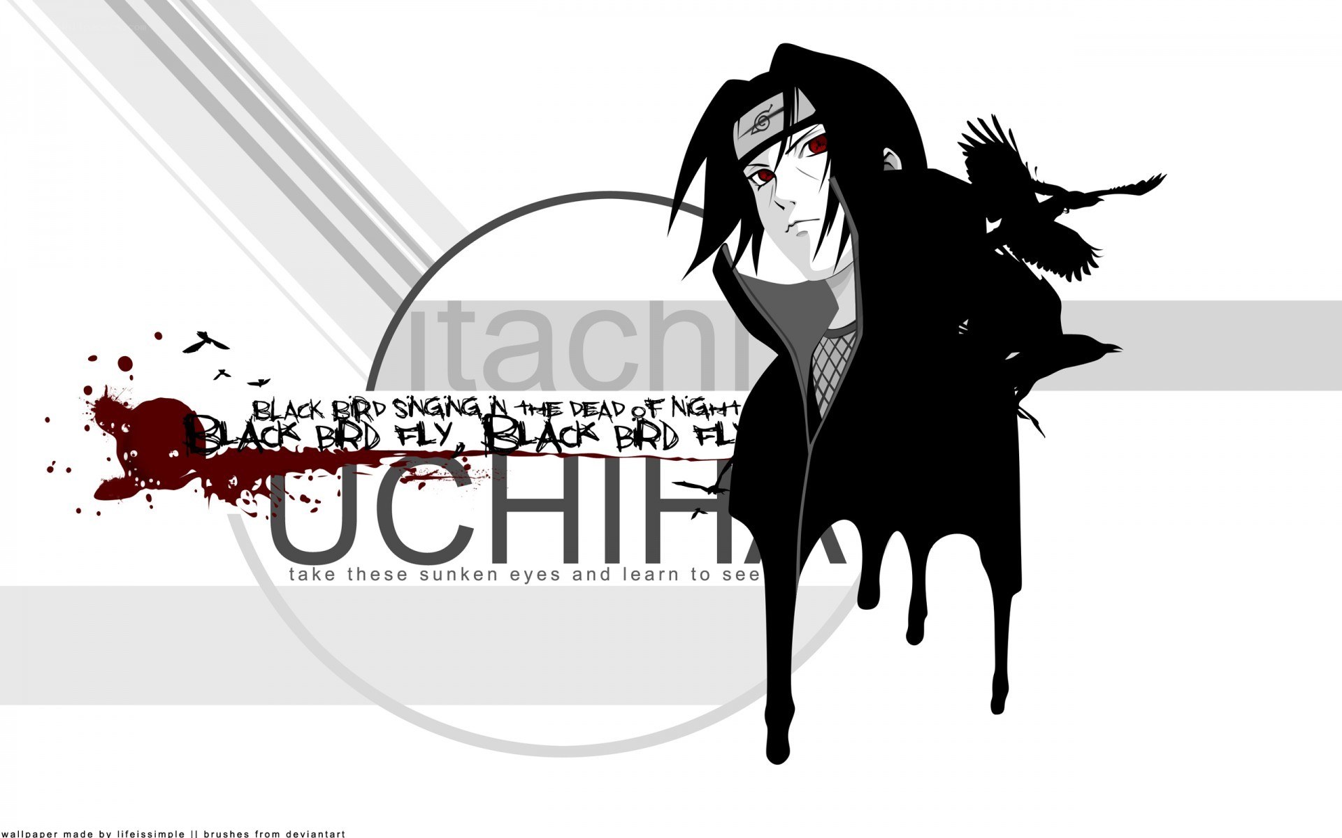 Itachi Uchiha anime wallpaper