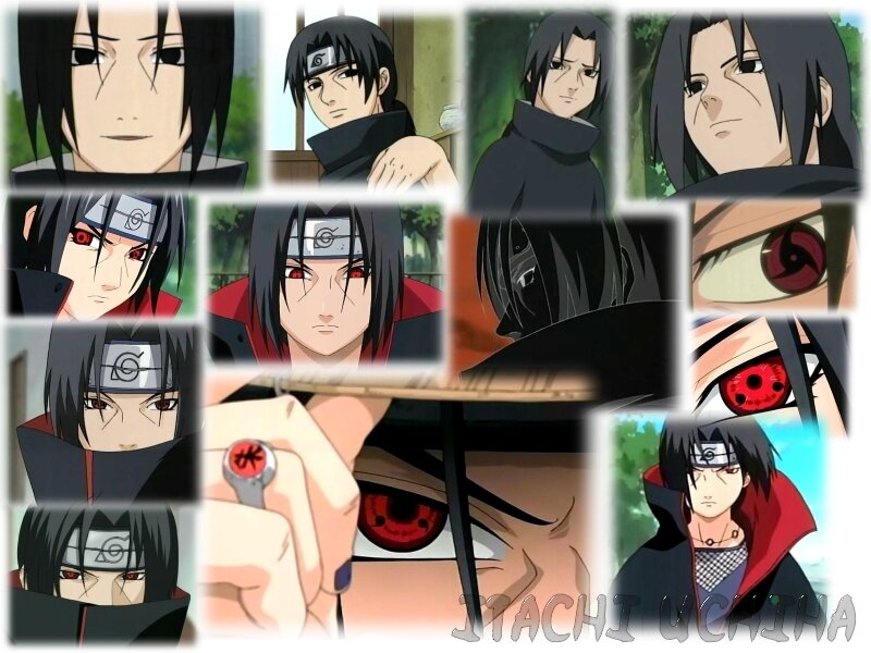 Itachi Uchiha collage