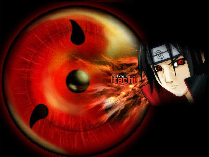 Itachi Uchiha with Sharingan