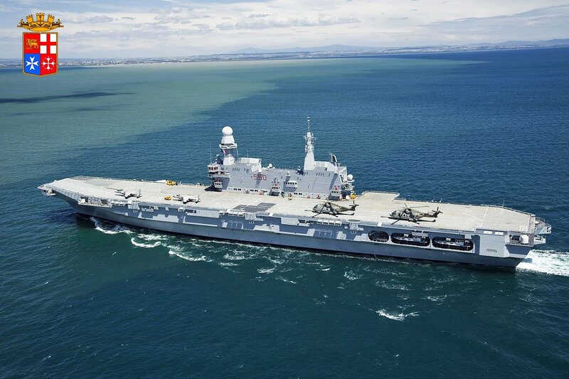 Italian Aircraft Carrier — Gray