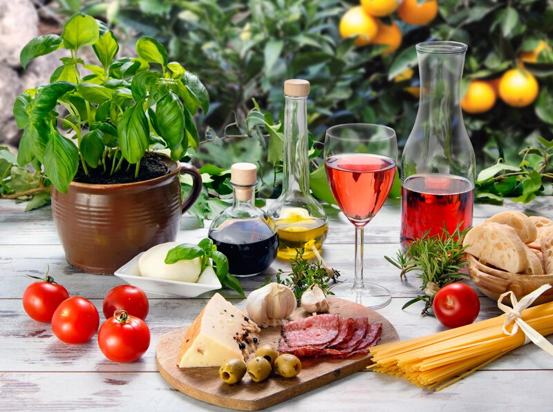 Italian Food Spread