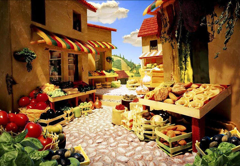 Italian Market Stall