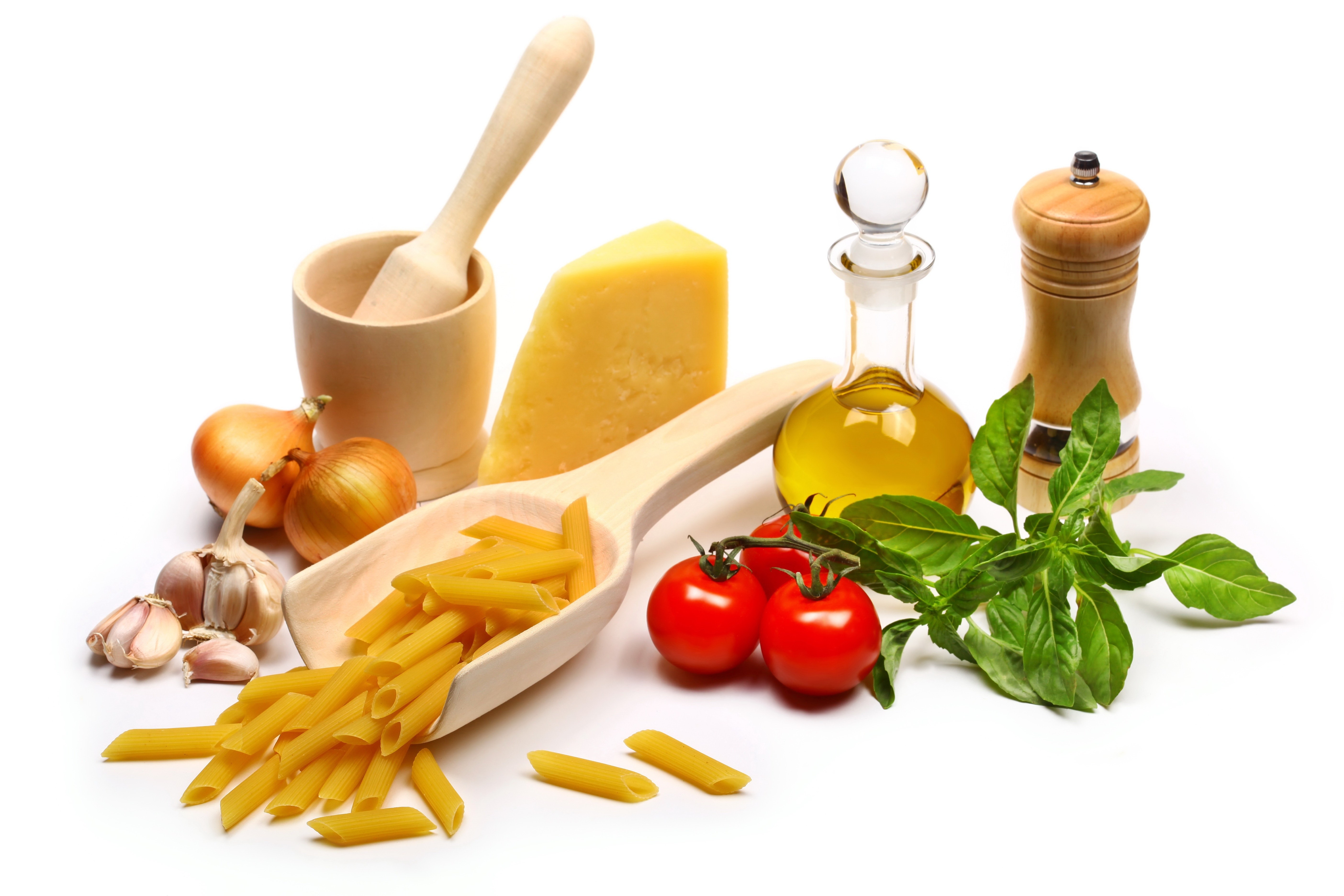 Italian pasta ingredients