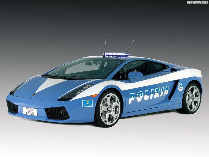 Italian police Lamborghini