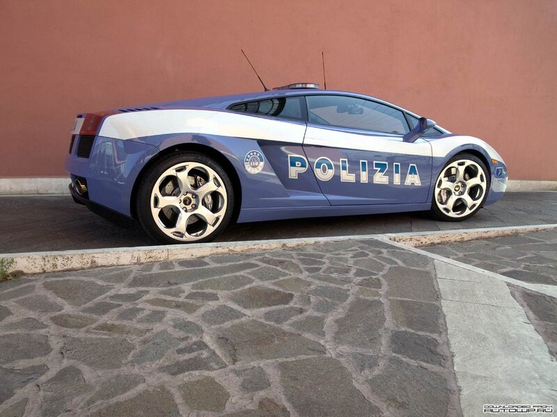 Italian police Lamborghini