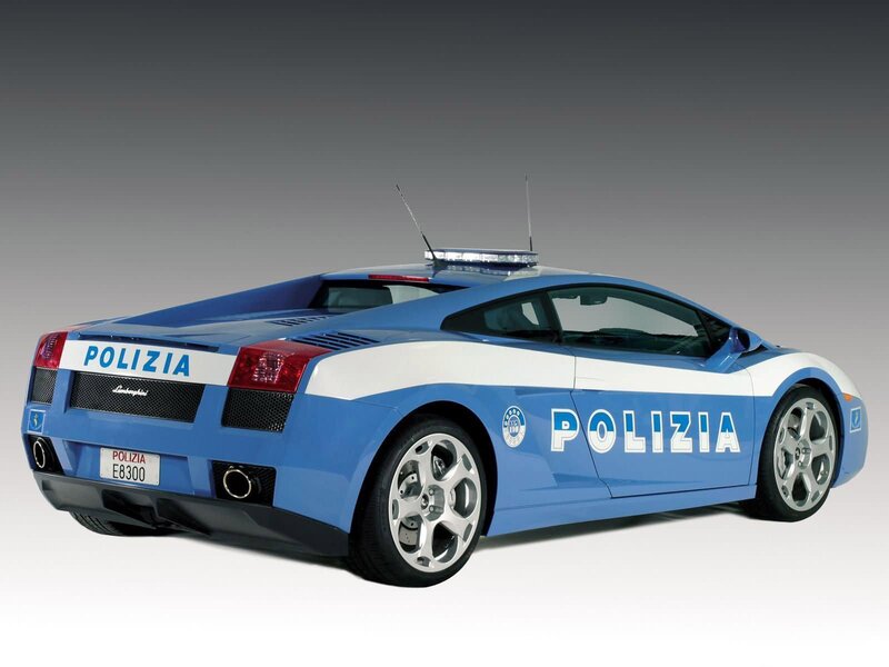 Italian police Lamborghini