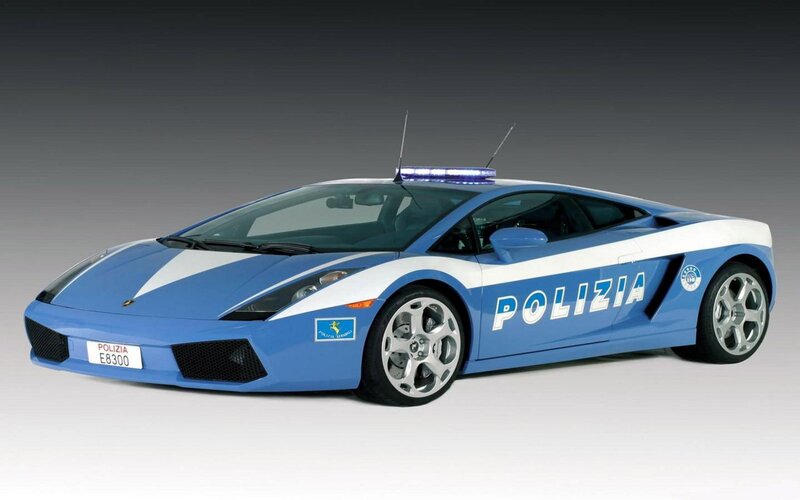 Italian police Lamborghini