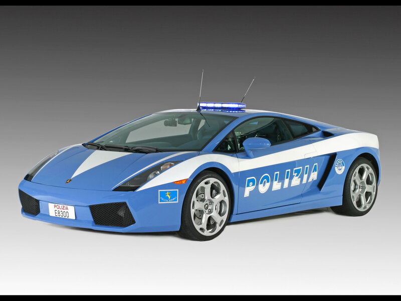 Italian police Lamborghini