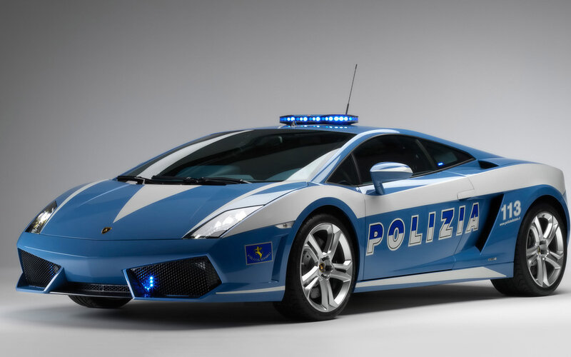 Italian police Lamborghini