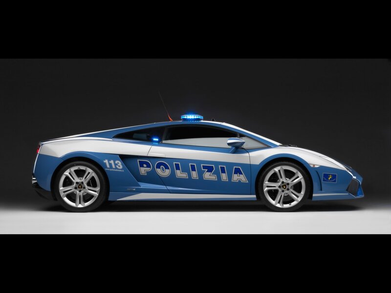 Italian police Lamborghini