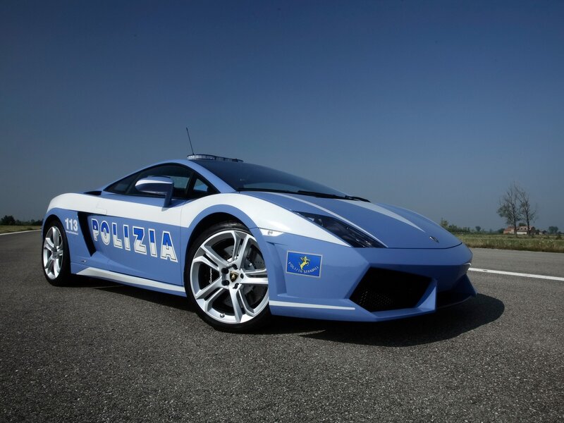 Italian police Lamborghini