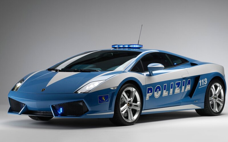 Italian police Lamborghini