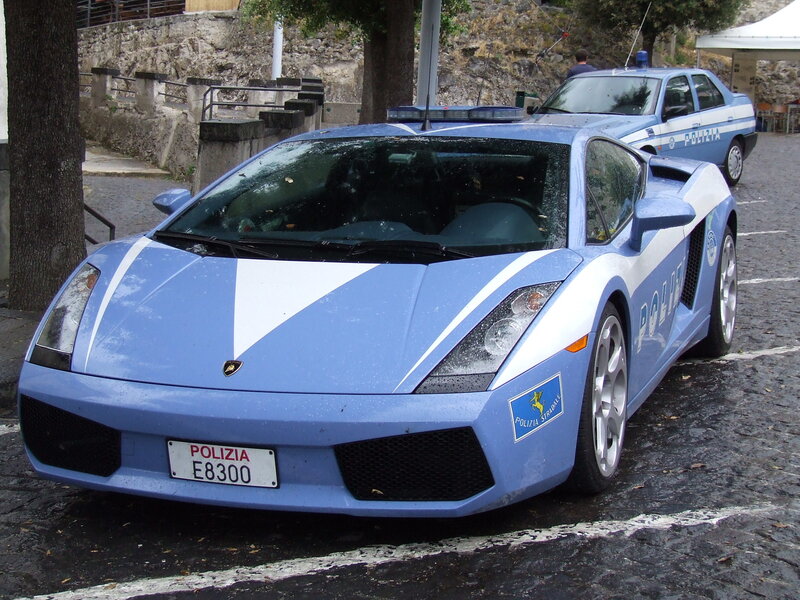 Italian police Lamborghini