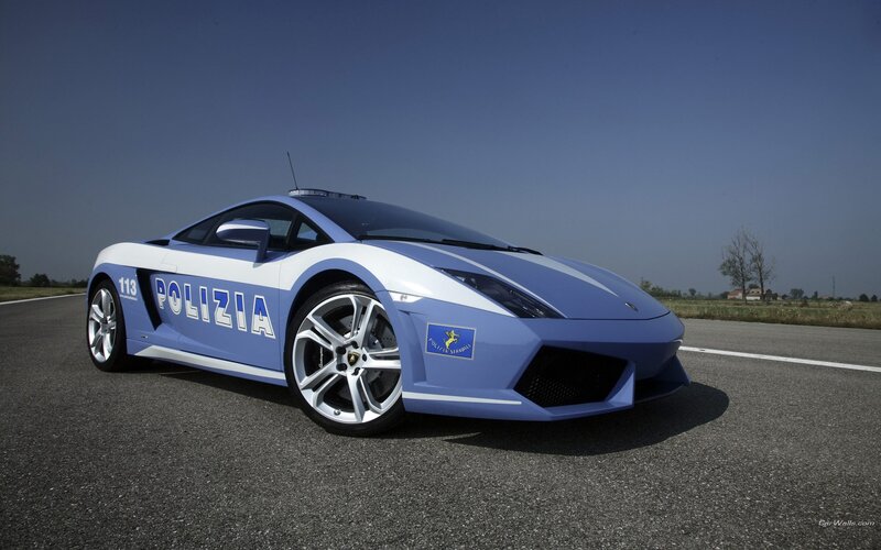 Italian police Lamborghini