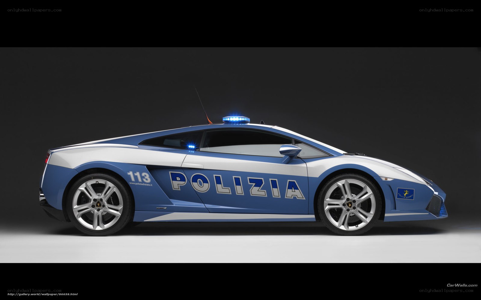 Italian police Lamborghini