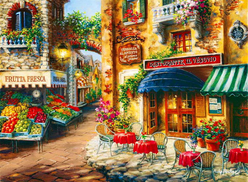 Italian Street Scene