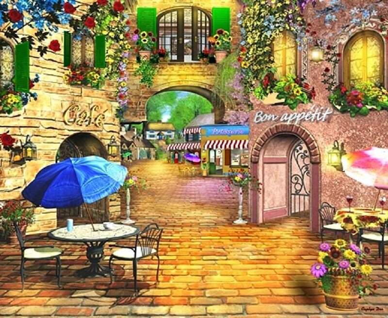 Italian Village Street