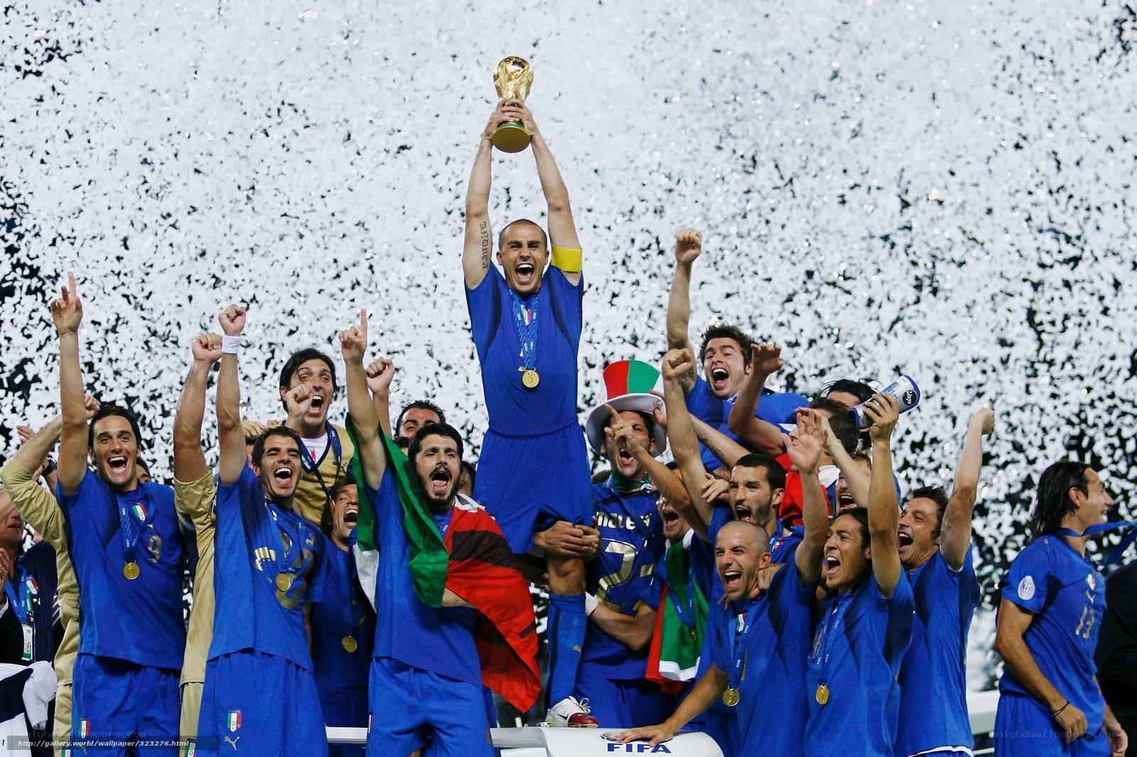 Italy celebrates World Cup victory