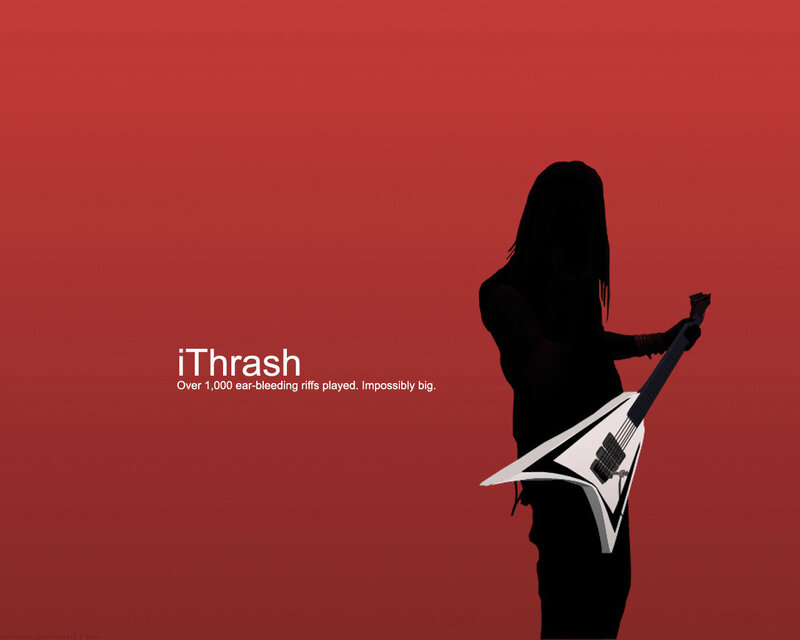 iThrash music app ad