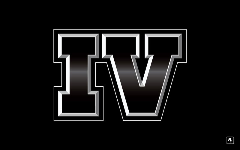 IV Logo on Black