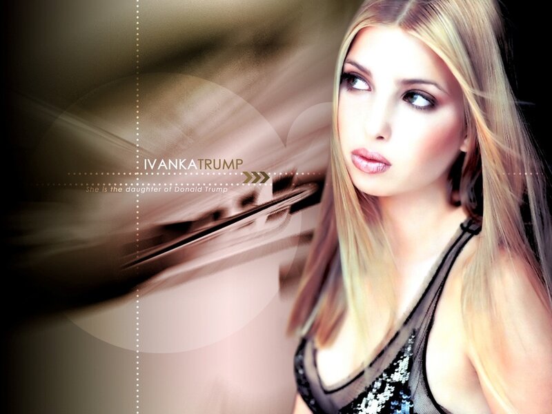 Ivanka Trump Portrait — Brown