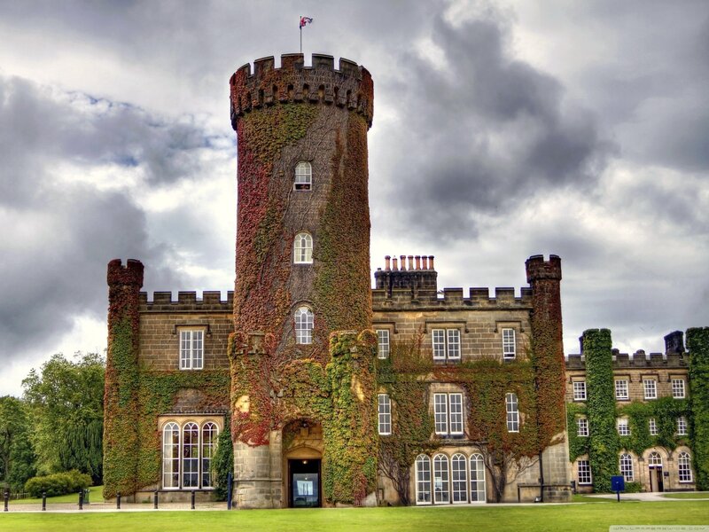 Ivied Castle with Tower