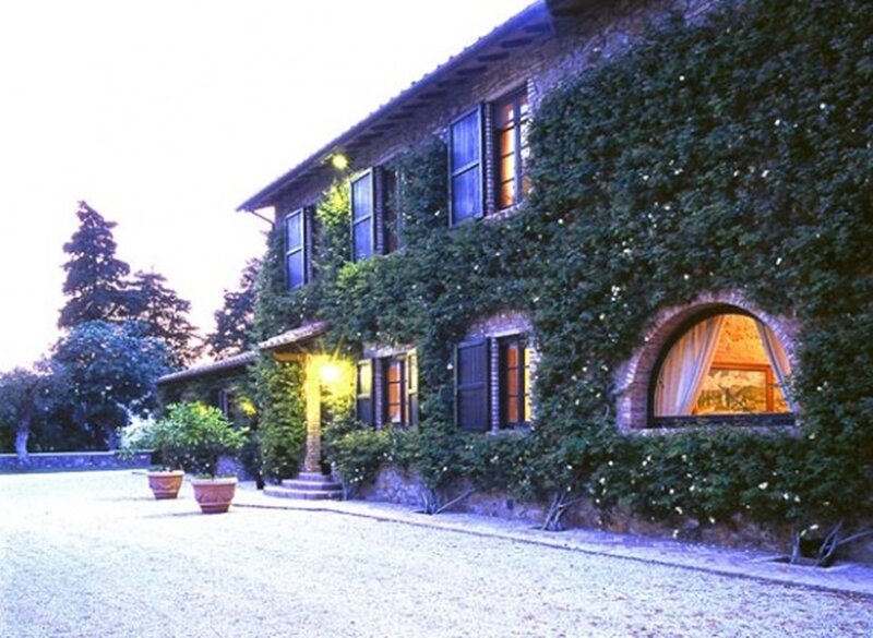 Ivied House at Dusk