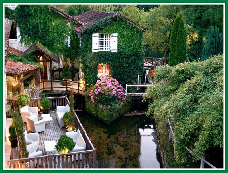 Ivied House by Canal