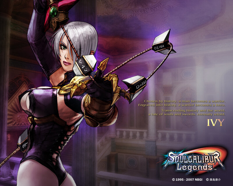 Ivy from Soulcalibur Legends